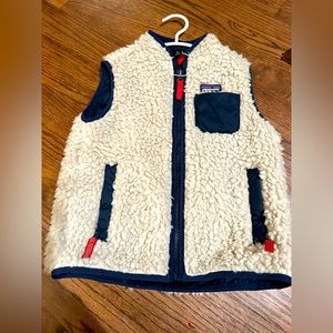 Patagonia kids 4t retro x fleece vest- boy or girl